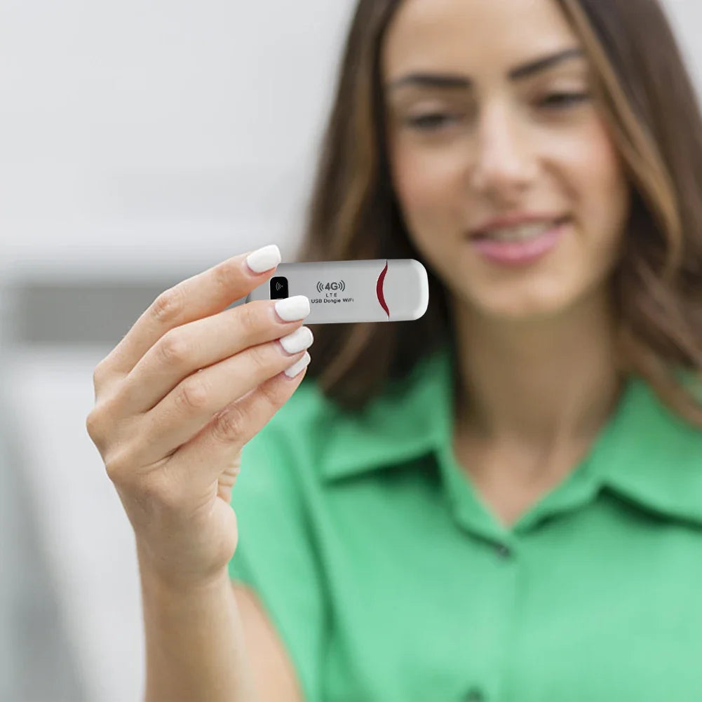 Roteador sem fio 4G WiFi Adaptador Cartão SIM