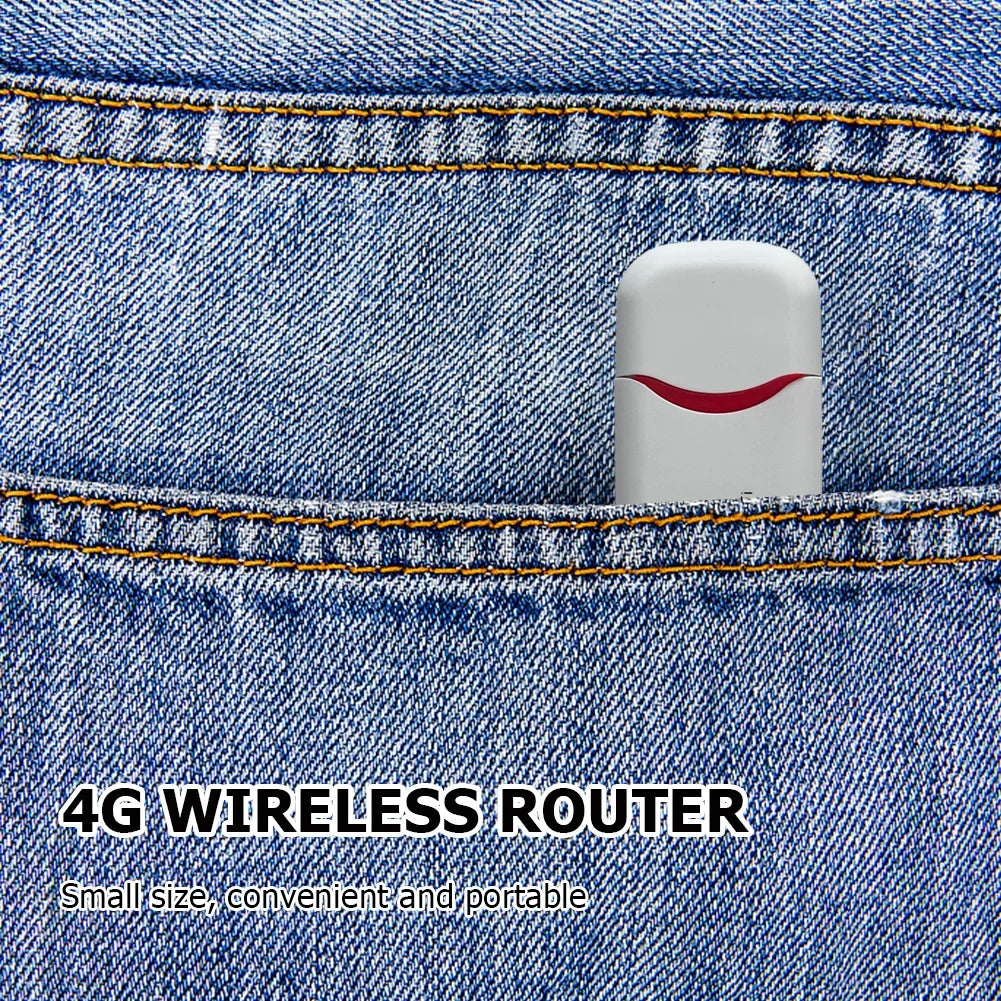 Roteador sem fio 4G WiFi Adaptador Cartão SIM