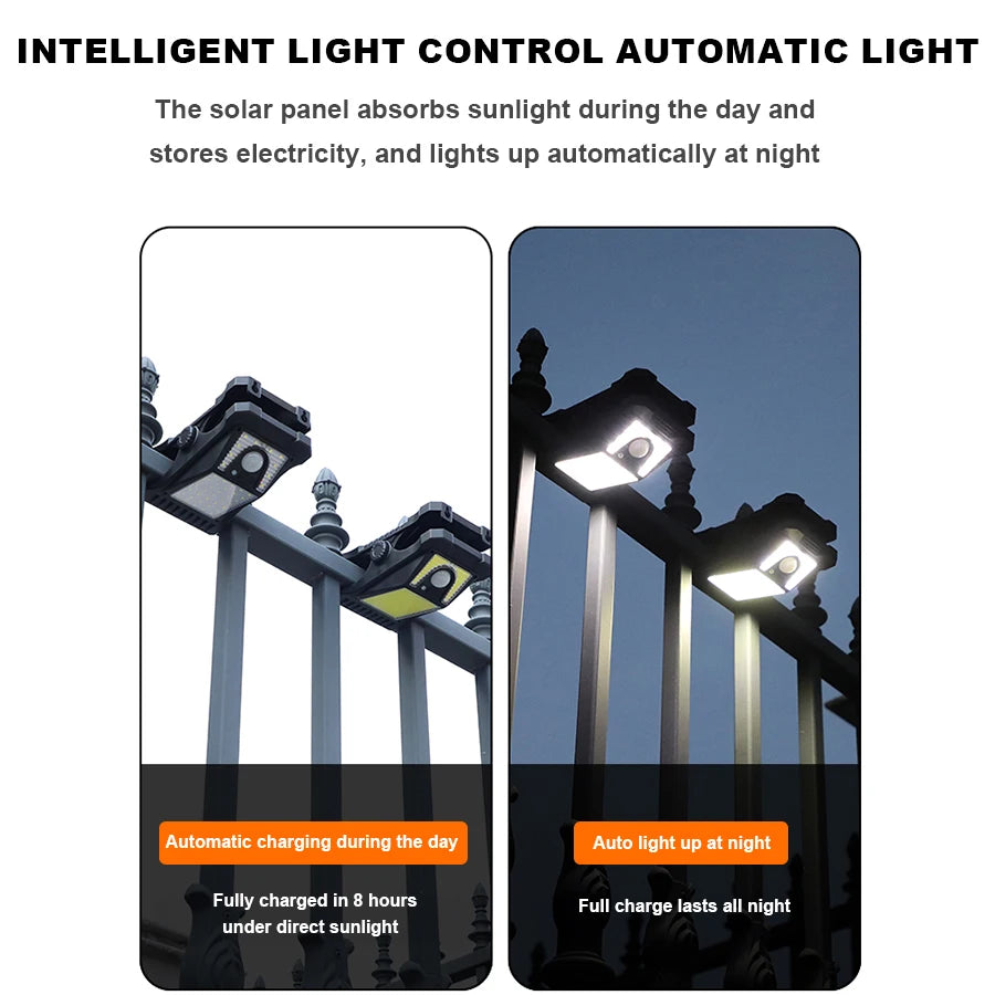 Solar Clip Light Outdoor Portable