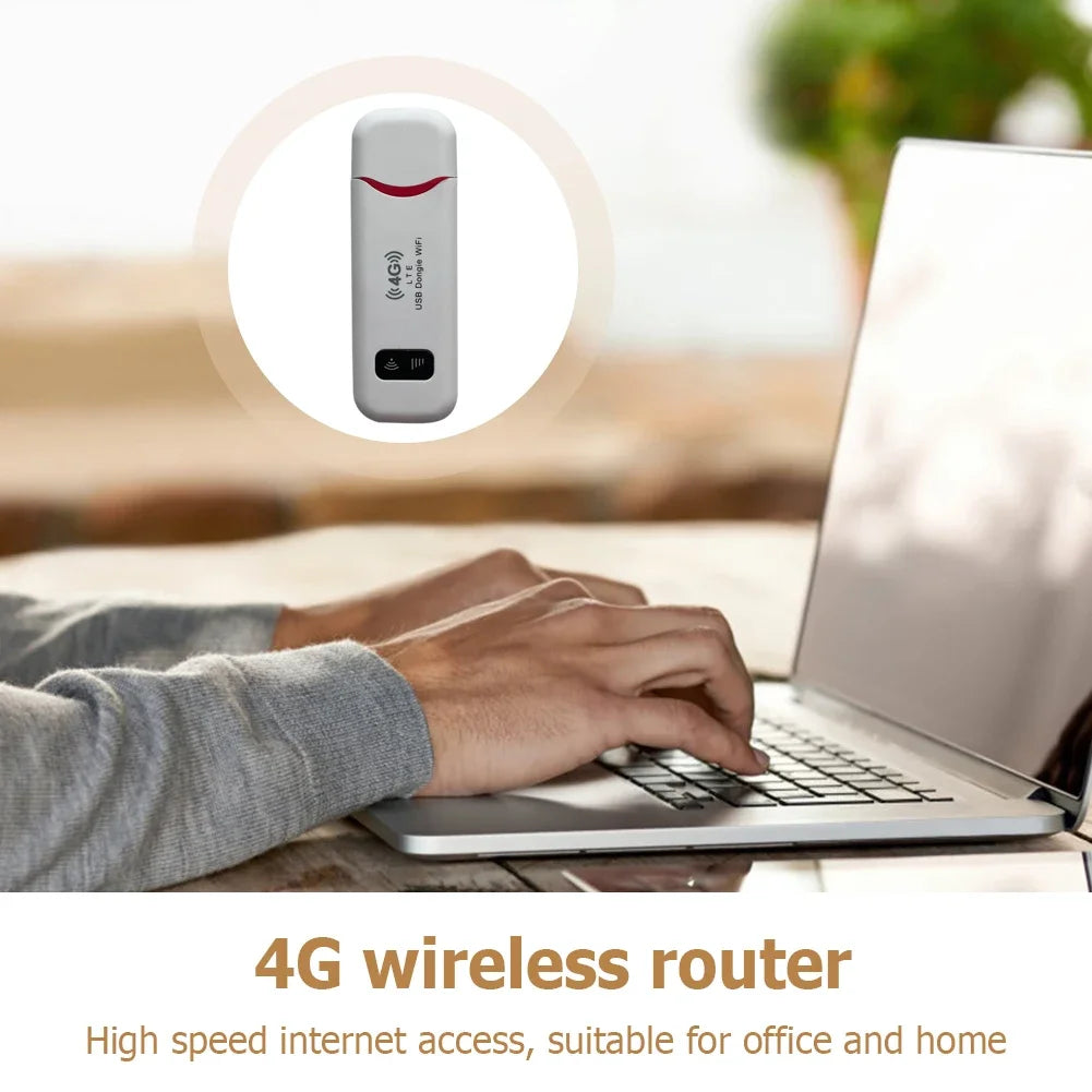 Roteador sem fio 4G WiFi Adaptador Cartão SIM