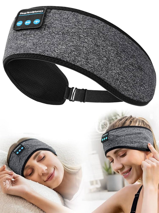 Fone Bluetooth Earphones Sports  Headband Elastic
