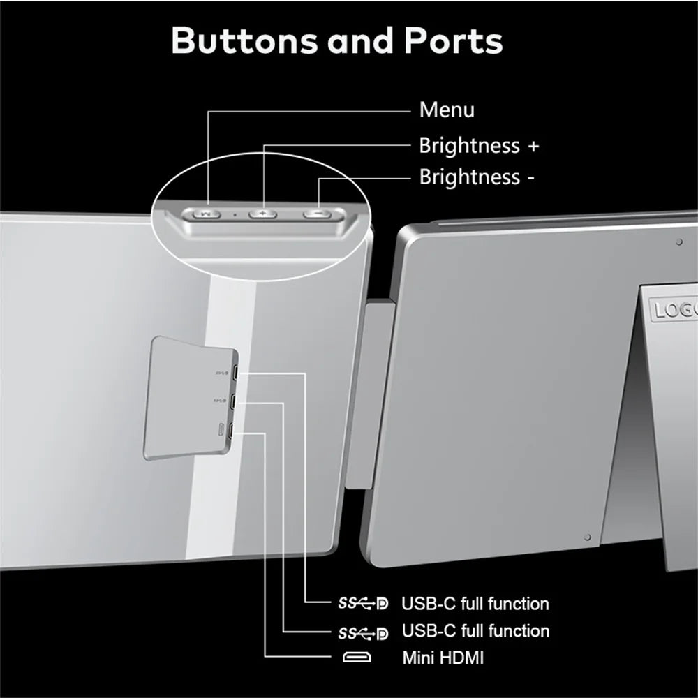 Portable LCD   Dual Screen Extender