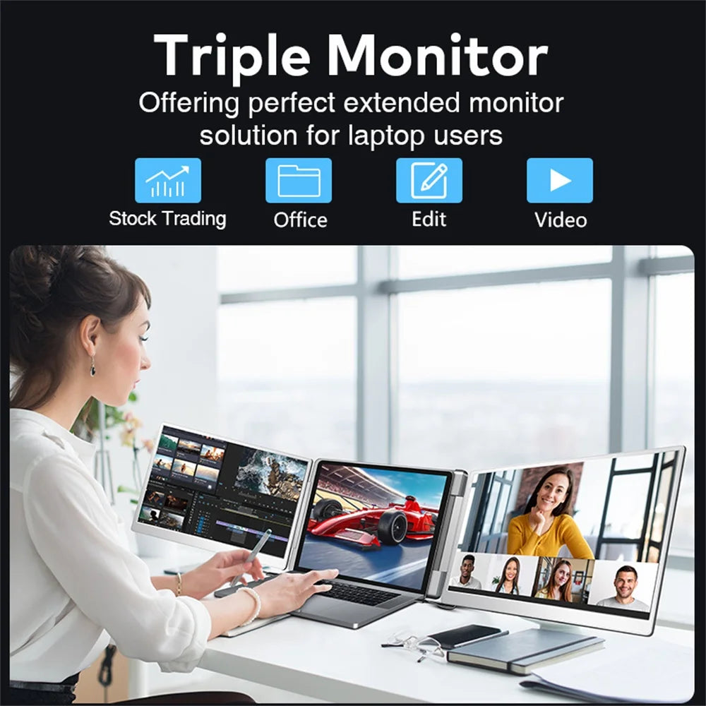 Portable LCD   Dual Screen Extender