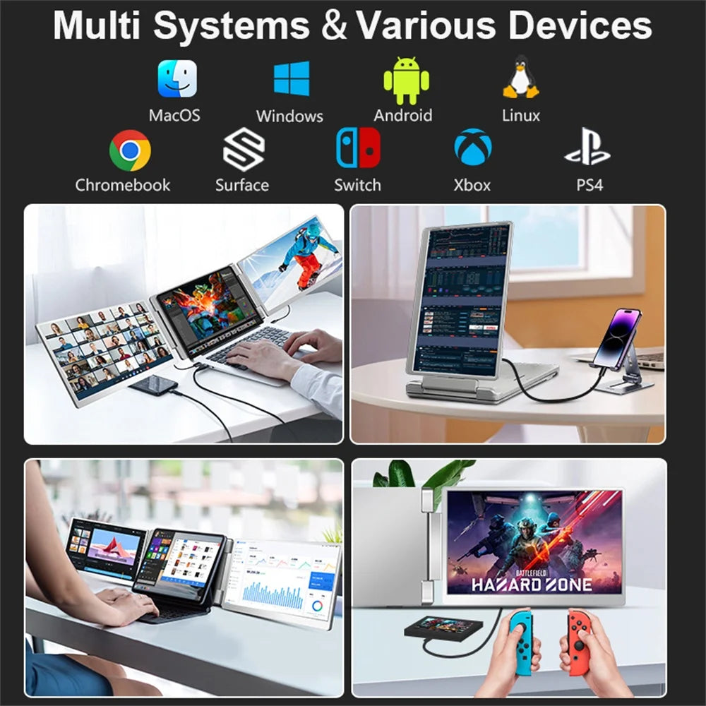 Portable LCD   Dual Screen Extender
