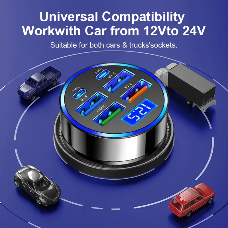 Car Charger Fast Charging