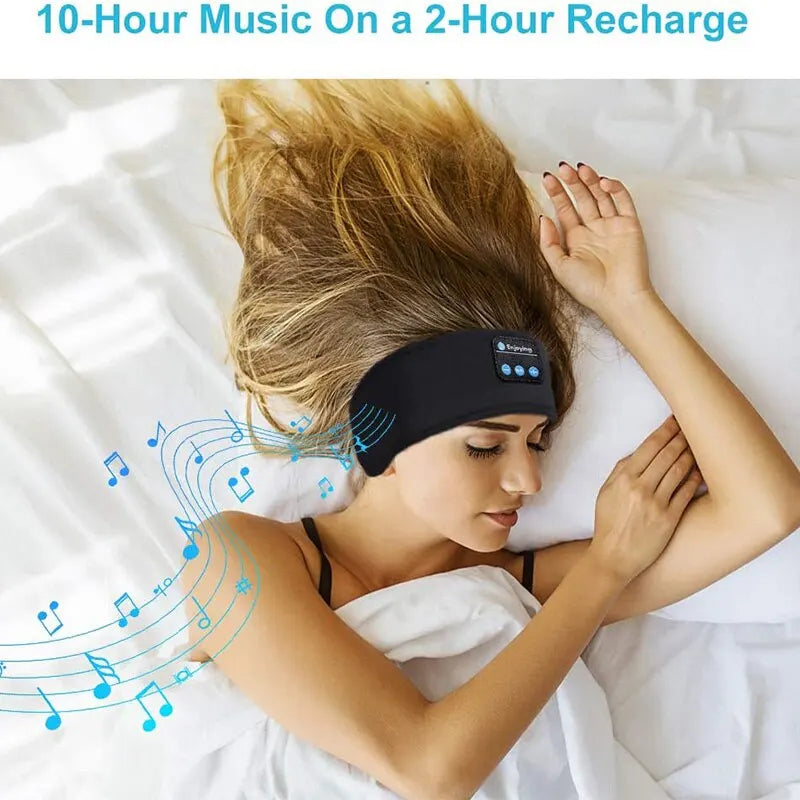 Fone Bluetooth Earphones Sports  Headband Elastic