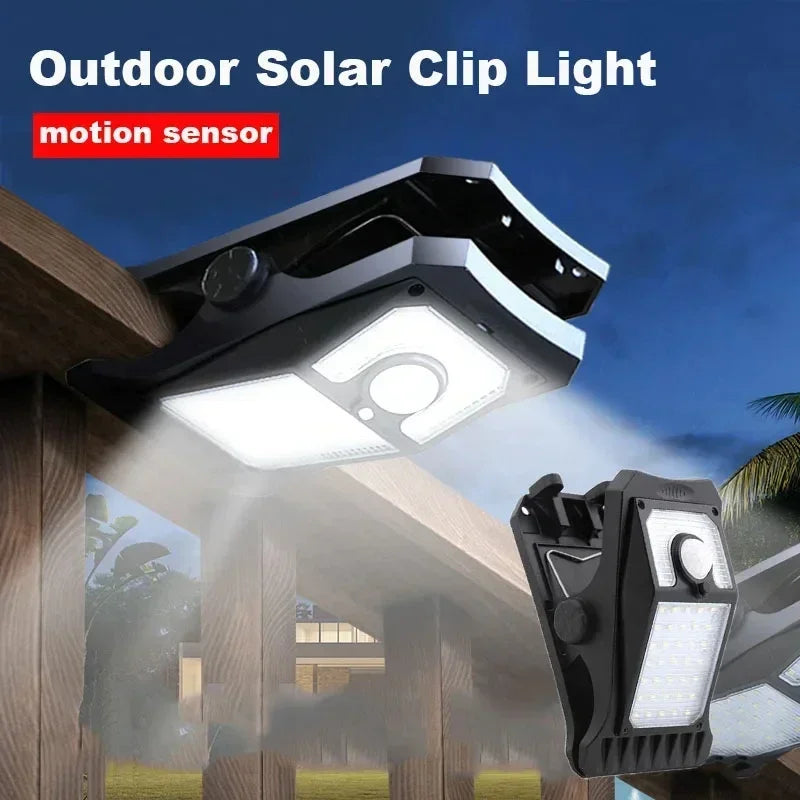 Solar Clip Light Outdoor Portable