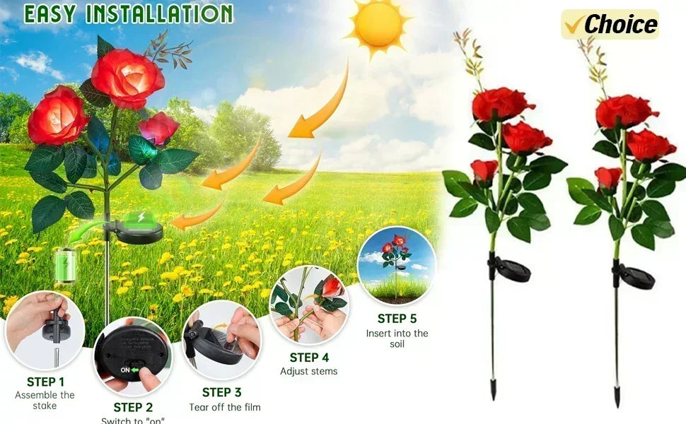 Solar Clip Light Outdoor Portable
