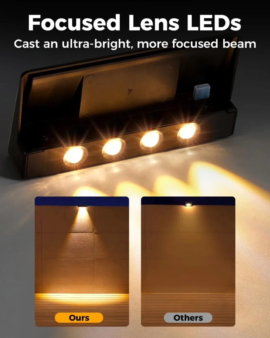 Solar Wall Lights -2 Pack