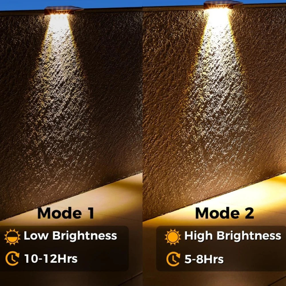 Solar Wall Lights -2 Pack